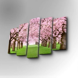 Wallity Cuadro Decorativo en Lienzo 5 Piezas 5PUC-023